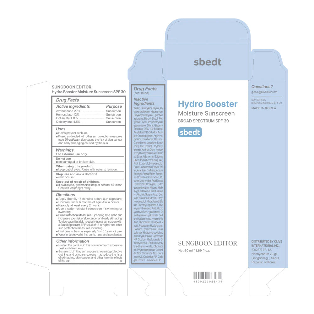 Hydro Booster Moisture Sunscreen